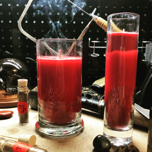 Mars in Scorpio Incense Candles