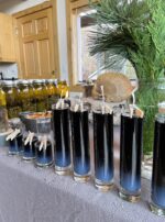 Saturn in Capricorn candles altar