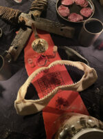 Ferrum Noctis Mars in Capricorn Talismanic Materia Altar Main Shark Jaw